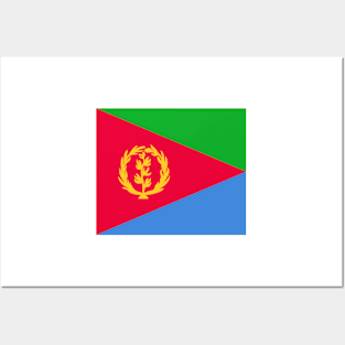 Eritrea flag Posters and Art